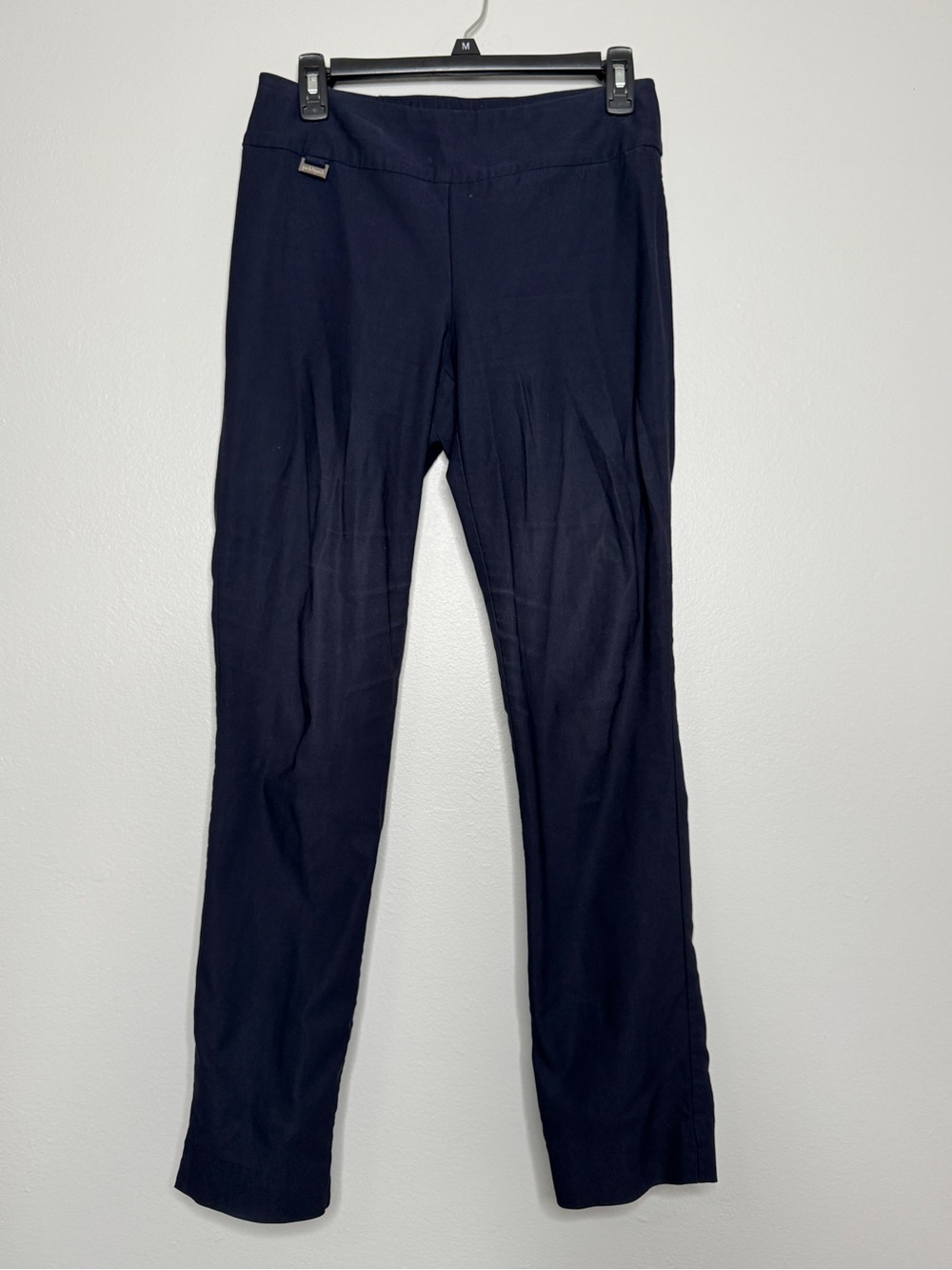 Peck & Peck Navy Stretch Dress Pants Tailored